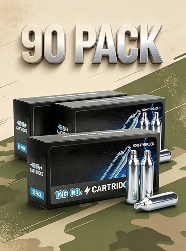 Pack 12g co2 cartridge - 90,