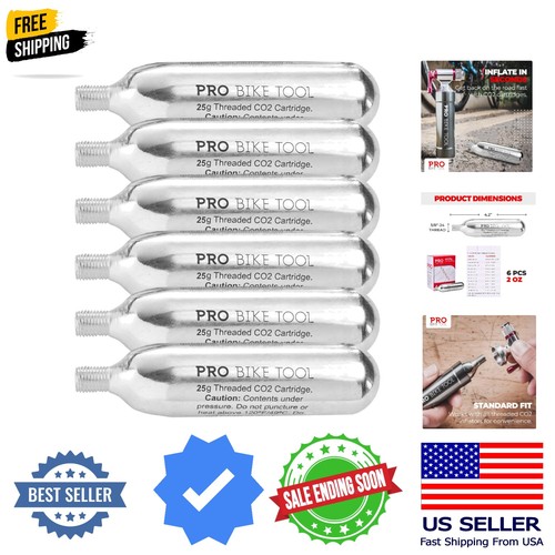 Co2 cartridges threaded - -,
